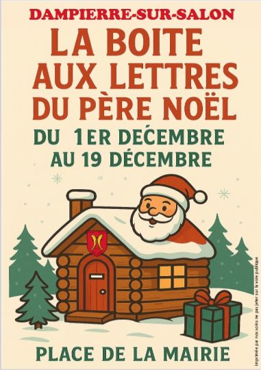 Boite aux lettres du père Noël 